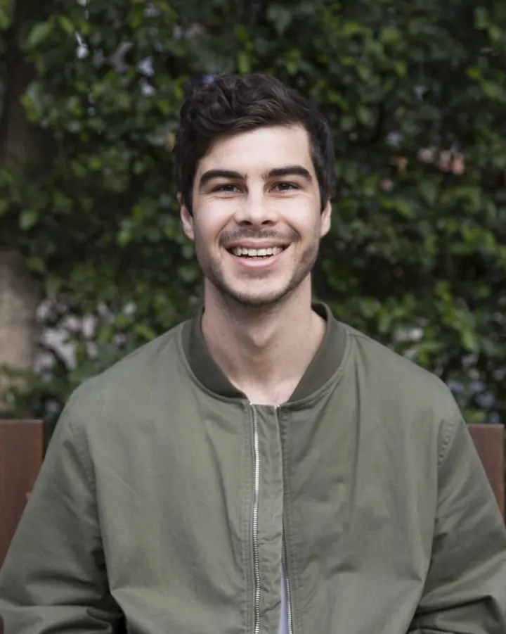 Luke Smith, Director of Simply Converting, smiling outdoors